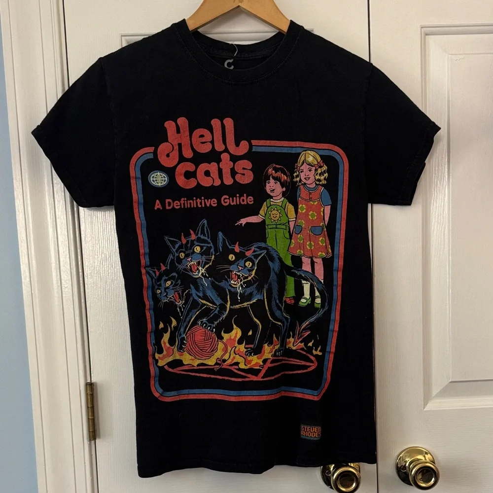 Black Hell Cats T-Shirt